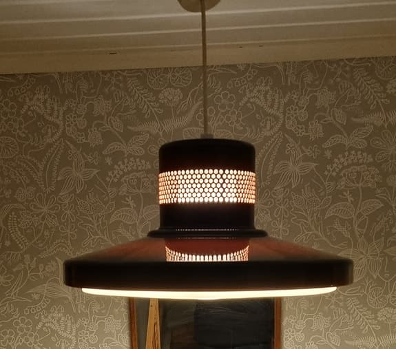 Äldre IKEA lampa, 60-70 tal