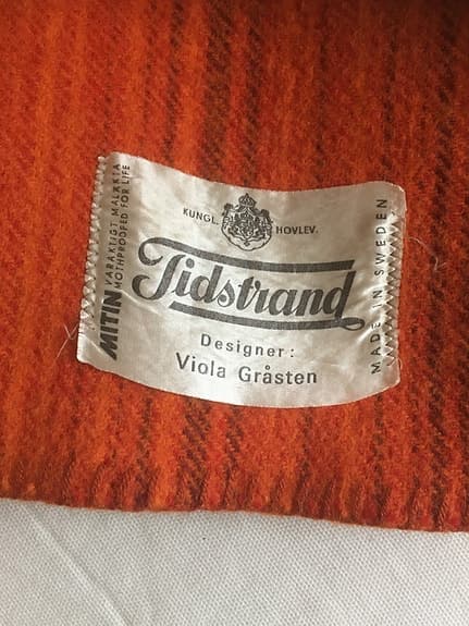 Plädar / filtar design Viola Gråsten