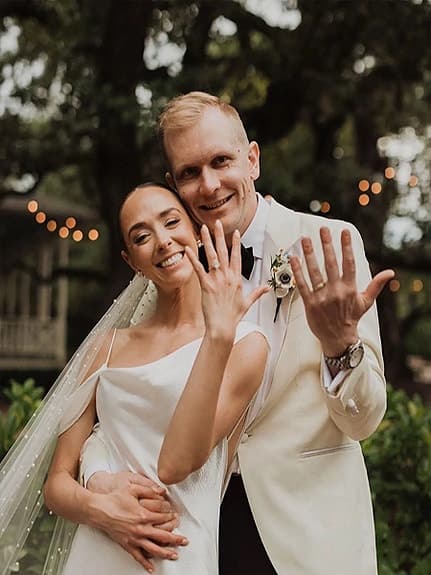 Bröllopsslöja med pärldetaljer för kvinna