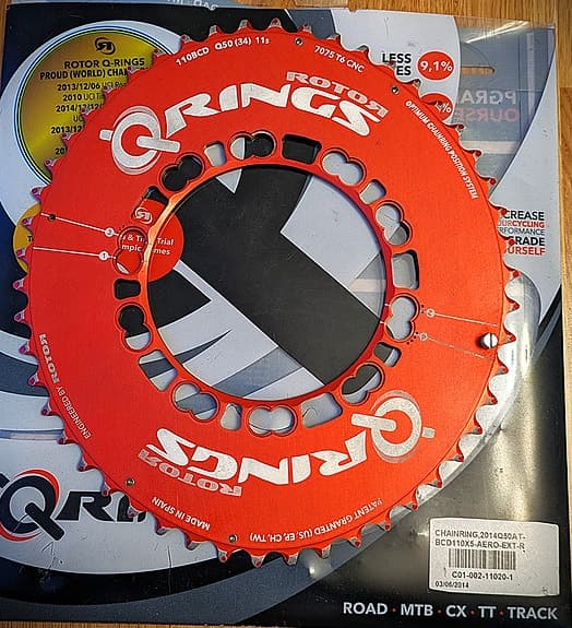 ROTOR framdrev till landsvägscykel