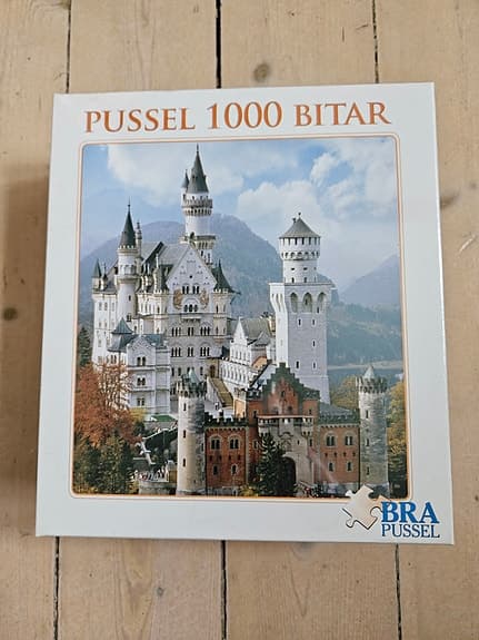 1000 bitars pussel (nytt)
