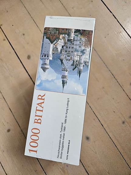 1000 bitars pussel (nytt)