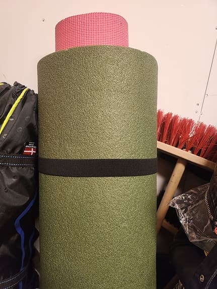 Tre liggunderlag/yogamattor - paketpris