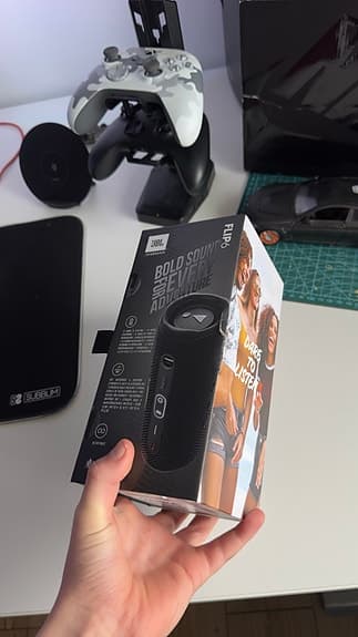 JBL Flip 5 Bluetooth-högtalare svart