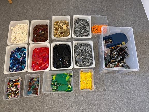 LEGO – Stor mängd