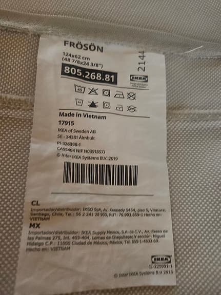 IKEA SOLLERÖN Loungegrupp - FRÖSON/DUVHOLMEN Dynor