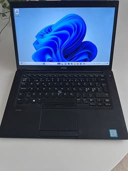 Dell Latitude 7480 laptop svart