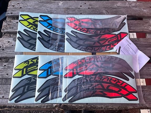 Roval dekaler för cykelhjul