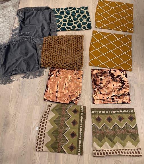 Fri Hemleverans city - Överdrag kuddar / prydnadskudde