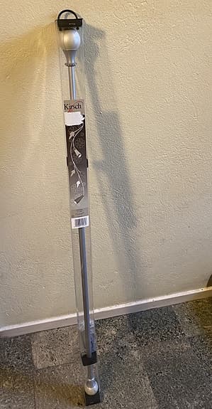 HELT NY Kirsch gardinstång 90-160 cm