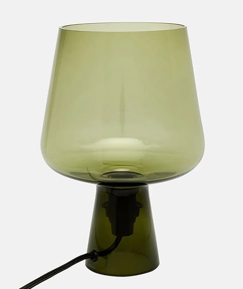 Iittala Leimu bordslampa 24 cm Mossgrön