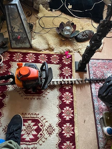 Häcksax bensindriven