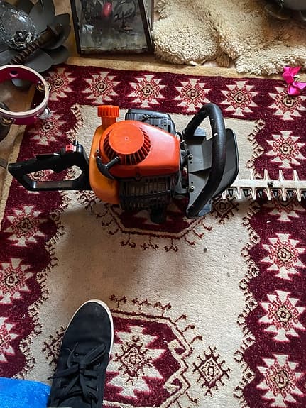 Häcksax bensindriven