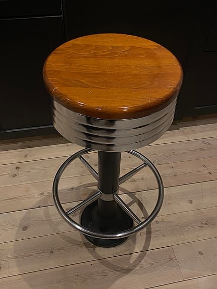 50-tals art deco retro barstolar