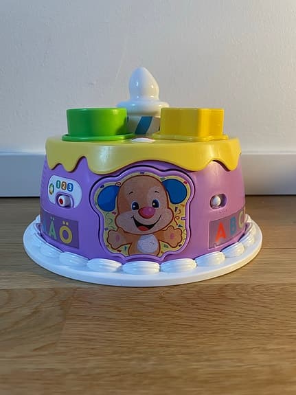 Fisher price smart stages puppy birthday cake