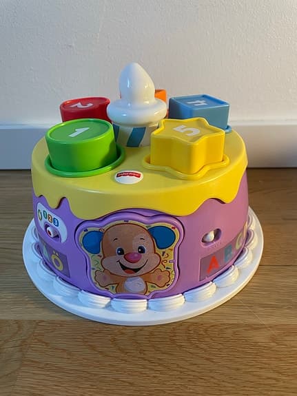 Fisher price smart stages puppy birthday cake