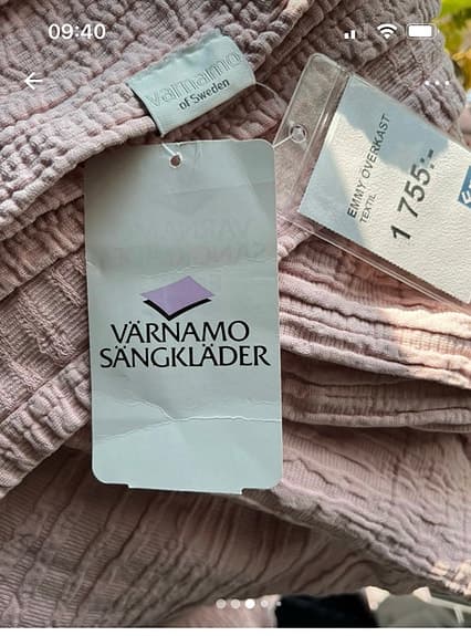 Brita Sweden Värnamo Sängkläder Överkast Rosa