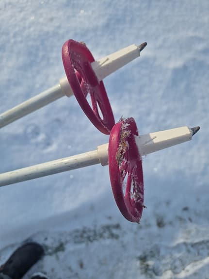 Svensktillverkade stavar 110 cm