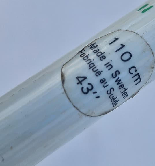 Svensktillverkade stavar 110 cm