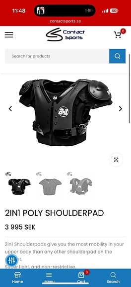 Riddell SpeedFlex American Football Hjälm Svart, 2in1 skydd, Nike skor