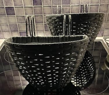 Kruka häng för t ex balkong 2 st i konstrotting