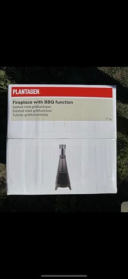 Plantagen Eldstad med grillfunktion