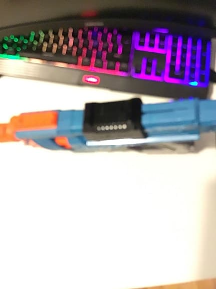 Nerf leksakspistol blå och orange