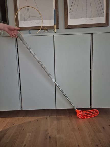 Unihoc carbskin med unilite blad, kh linda, grå, 100cm, 26 flex