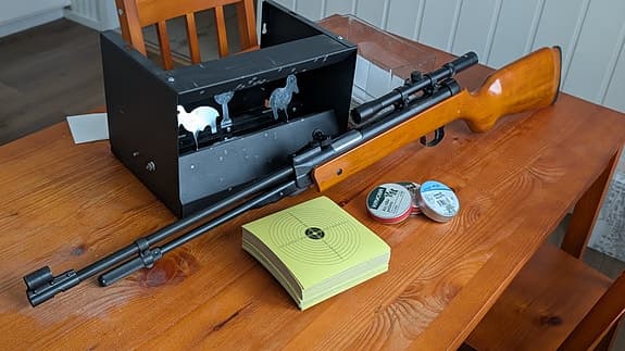 Komplett luftgevärspaket Kayoba – 4,5 mm