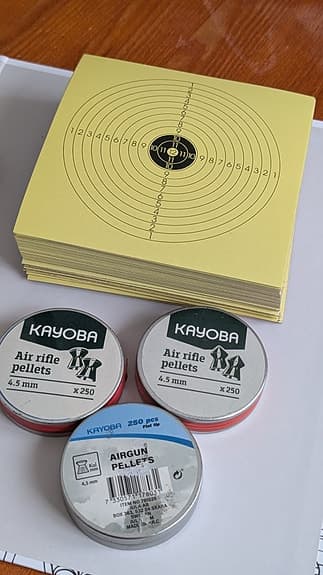 Komplett luftgevärspaket Kayoba – 4,5 mm