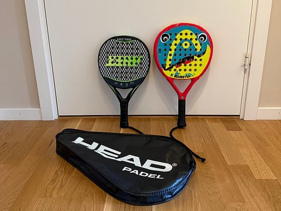 Padel - Padelracket för barn - Med väska - Som nya!
