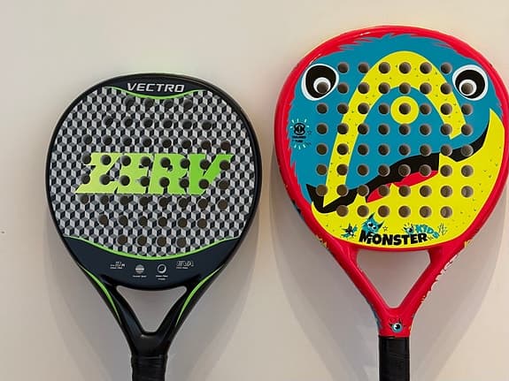 Padel - Padelracket för barn - Med väska - Som nya!
