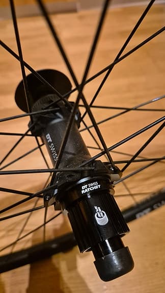 Nytt hjulpar DT Swiss XR 1700, Shimano micro Spline