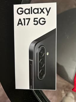 Samsung Galaxy A17 5G mobiltelefon 128 GB svart