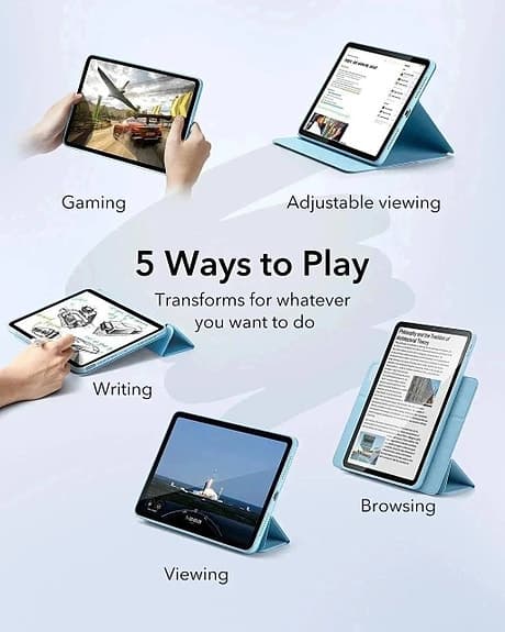 Fodral till iPad Air 11 (2024), Air 10.9 (5/4 Gen) Rebound Hybrid Case 360