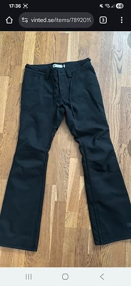 Snowboard skidbyxa medium Dam  jeans-modell