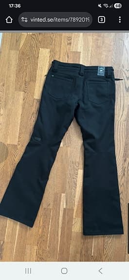 Snowboard skidbyxa medium Dam  jeans-modell