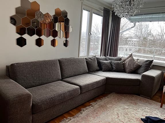Mio modern skandinavisk soffa