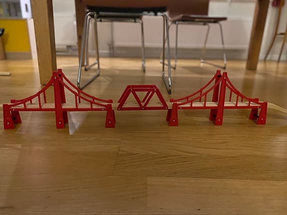 BRIO Träjärnvägset med tillbehör