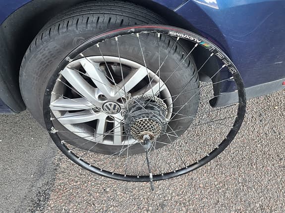 Back elcykel hjul 28TUM