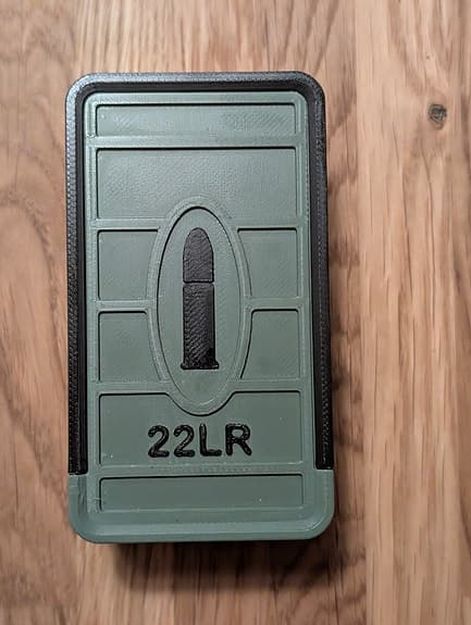 22LR - ammunitionslåda x50 skott