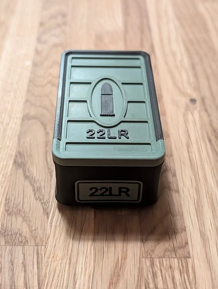 22LR - ammunitionslåda x50 skott