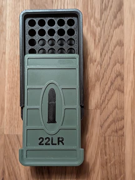 22LR - ammunitionslåda x50 skott