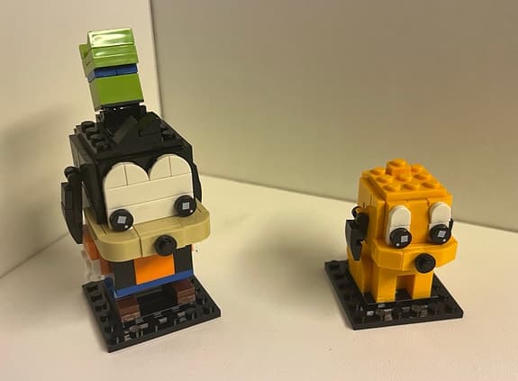 Lego Brickheadz 40378 Pluto & Goofy