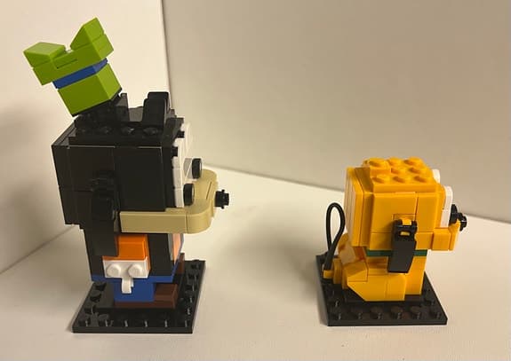 Lego Brickheadz 40378 Pluto & Goofy