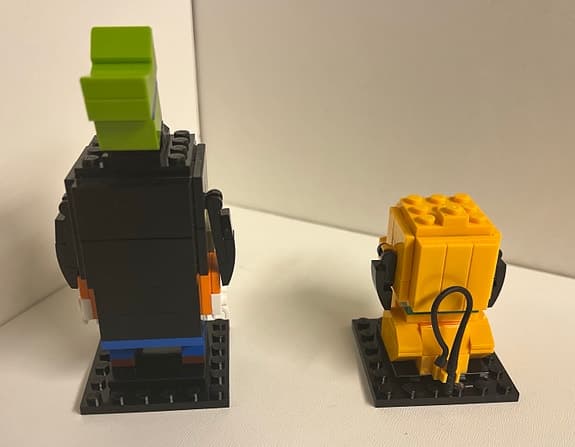 Lego Brickheadz 40378 Pluto & Goofy