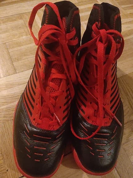 Peak Basketbollskor Röd och svart stl 40