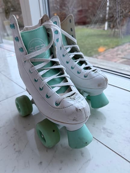 Rullskridskor barn storlek 34 vit