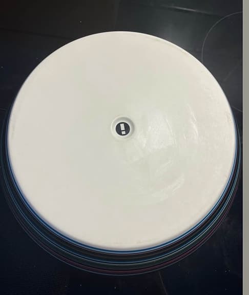 Iittala Tallrik med färgglada ränder