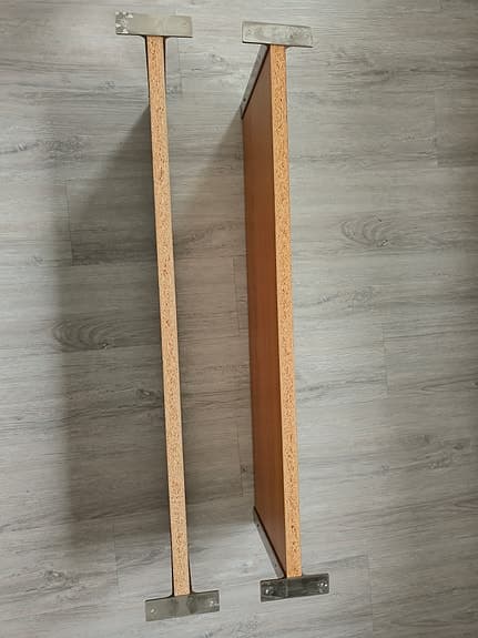 Hyllor med konsoler från Ikea - Bergshult/Granhult